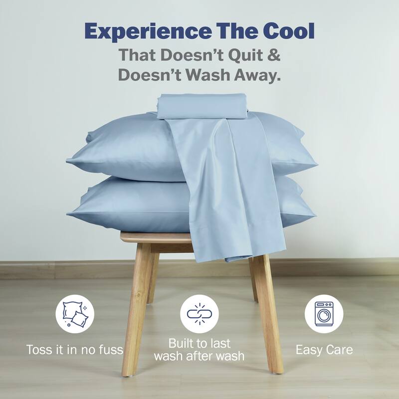 Martex Brrr Solid Sheet Set