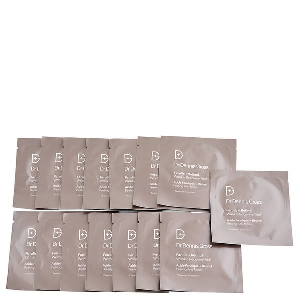 Dr Dennis Gross Ferulic Retinol Wrinkle Recovery Peel 16 Ct Overstock 31121547