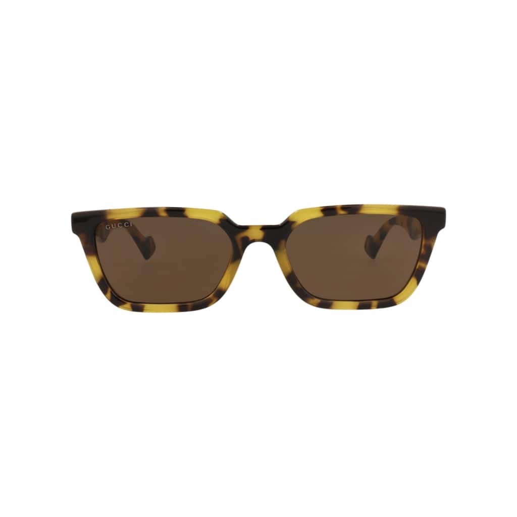 Gucci Square-Frame Injection Sunglasses