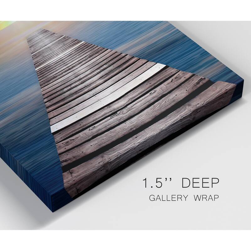 Caribbean Dusk Premium Gallery Wrapped Canvas - Ready to Hang