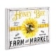 preview thumbnail 3 of 5, Stupell Rustic Honey Bee & Flower Wall Plaque Art Design By Creatif Belle
