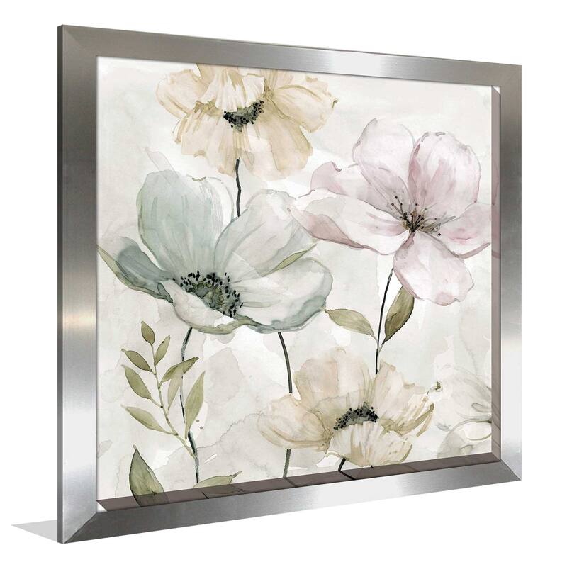 "Garden Grays Detail I (Square)" by Carol Robinson Print on Acrylic