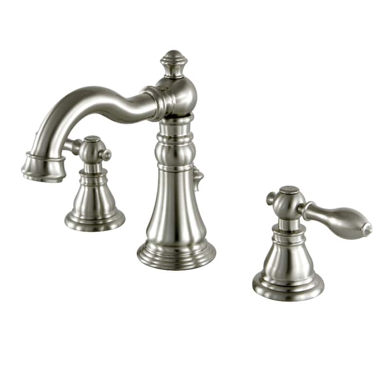 American Classic Widespread Bathroom Faucet - Brushed Nickel