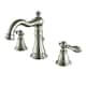 American Classic Widespread Bathroom Faucet - Brushed Nickel