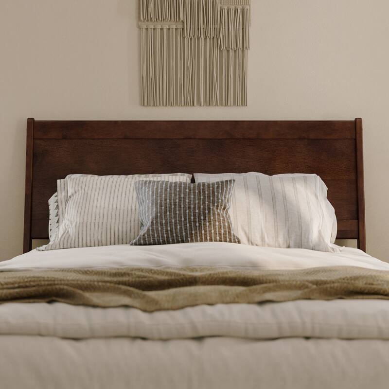 Casanova Solid Wood Panel Headboard