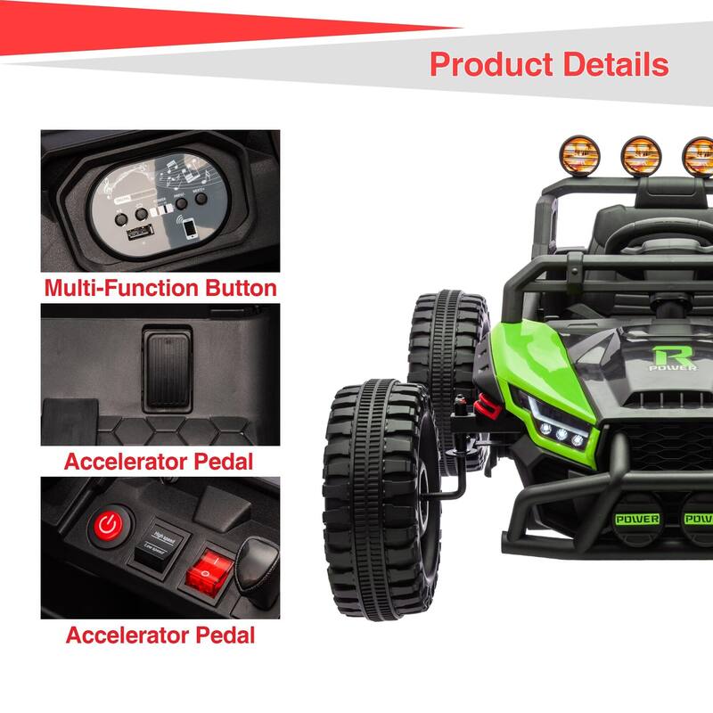 24V Ride on UTV,130w Electric Powered UTV