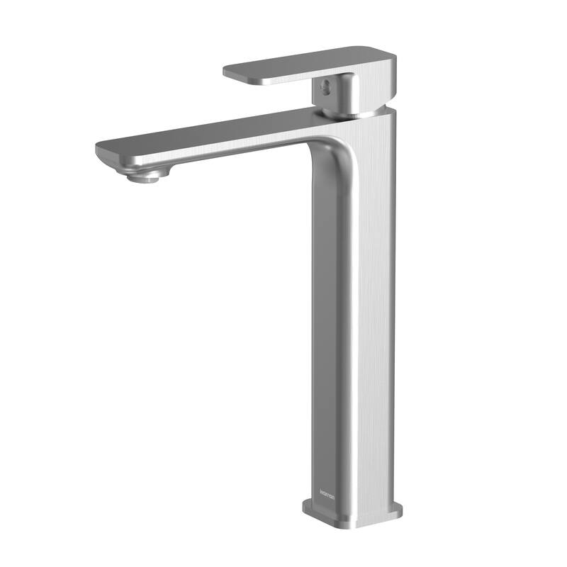 Karran Venda KBF512 Single-Handle Single Hole Vessel Bathroom Faucet with Matching Pop-up Drain