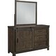 preview thumbnail 14 of 21, Liberty Furniture Thornwood Hills Youth Panel Bedroom Set with Bed, Dresser, Mirror - Full or Twin