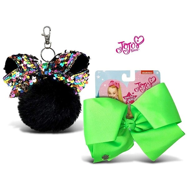 mini sequin bow