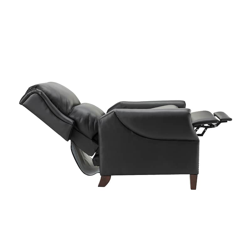 Alicia 32.68" Wide Genuine Leather Manual Recliner