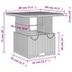 preview thumbnail 18 of 75, vidaXL Patio Dining Set with Cushions Outdoor Seating Gray Poly Rattan