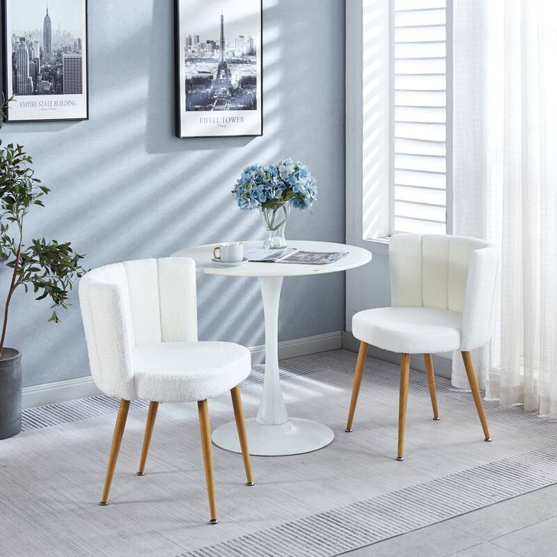 Upholstered Accent Chair Dining Chair Set of 2