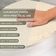 preview thumbnail 99 of 189, Home Weavers Waterford Collection Cotton Toilet Lid Rug | Elastic Fit | Fit Most Standard Toilet Lid | 18"x18"