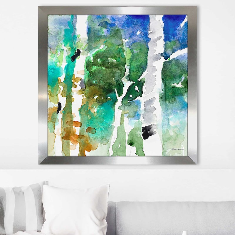 "Up to the Northern Skies II (Square)" Print on Acrylic