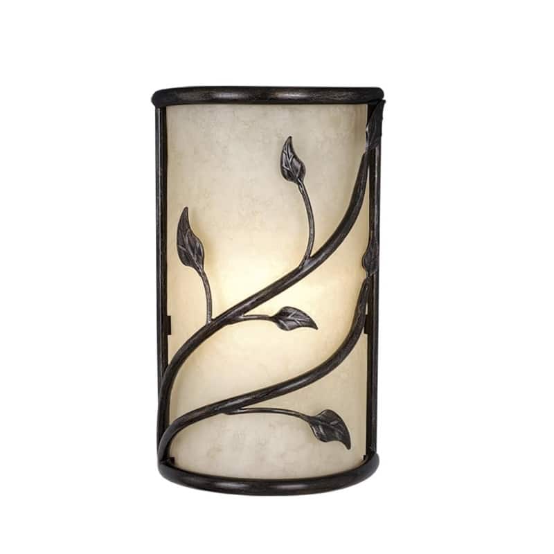 Roseto Jasper 2 Light 15" Tall Wall Sconce - Oil Shale