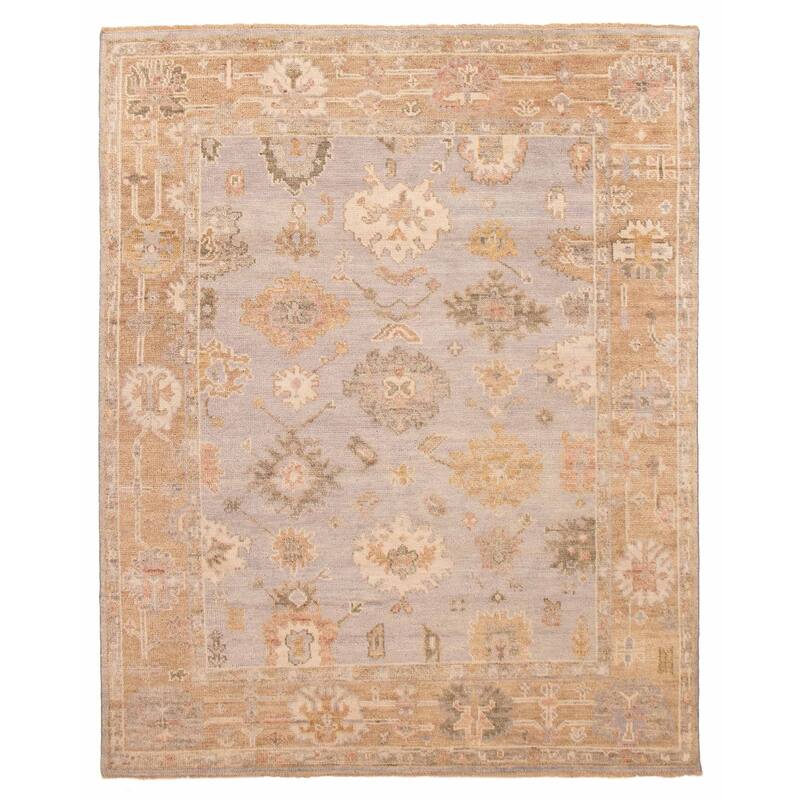 ECARPETGALLERY Hand-knotted Jules Serapi Grey Wool Rug - 8'1 x 9'10 - Grey - 8'1 x 9'10
