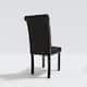 High-Back Tufted Nailhead Upholstered Dining Chairs (Set of 6)
