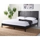 preview thumbnail 10 of 24, SAFAVIEH Couture Cassity Leather Headboard Bed