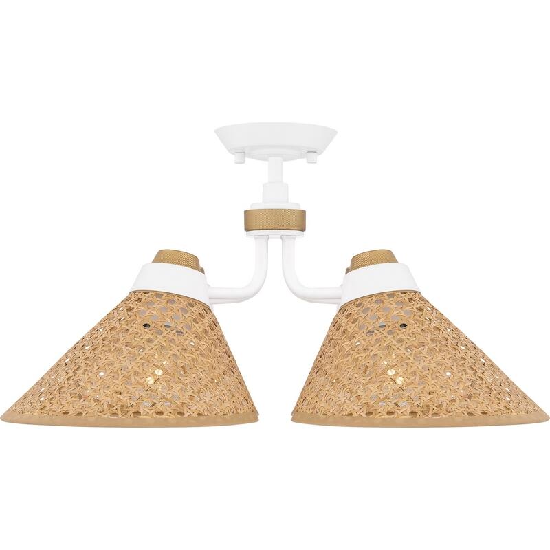 Quoizel Semi-Flush Mount Four Light Semi Flush Mount
