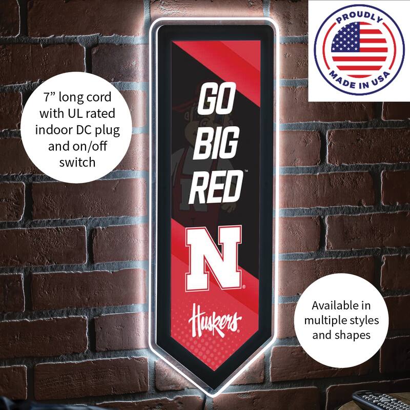 University of Nebraska LED Lighted Sign