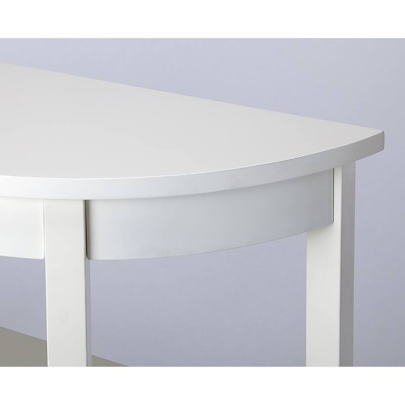 Lara Dark Brown Demilune Console Table Bed Bath & Beyond 32015474