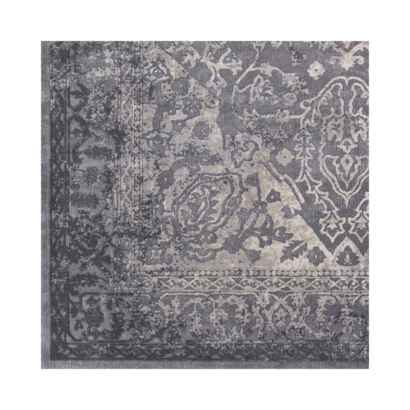 Livabliss Transitional Tibetan Medallion Area Rug