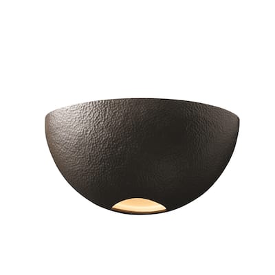 Justice Design Ambiance Iron Really Big Metro Wall Sconce