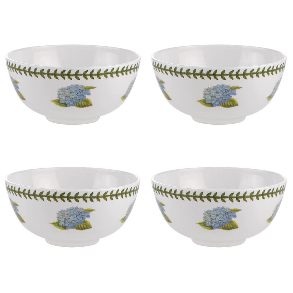 Portmeirion Set of 4 Botanic Garden Melamine Bowls - 6"