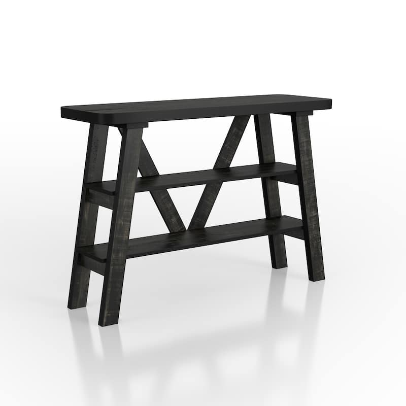 Maison Farmhouse 47-inch 2-Open Shelf Console Table