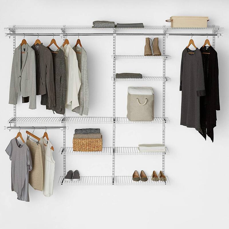 Rubbermaid FG3H9100WHT Configurations Accessories 26-Inch Shelving Kit, White - 2.6