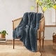 preview thumbnail 62 of 93, Madison Park Hand Made Chunky Double Knit Throw Blanket