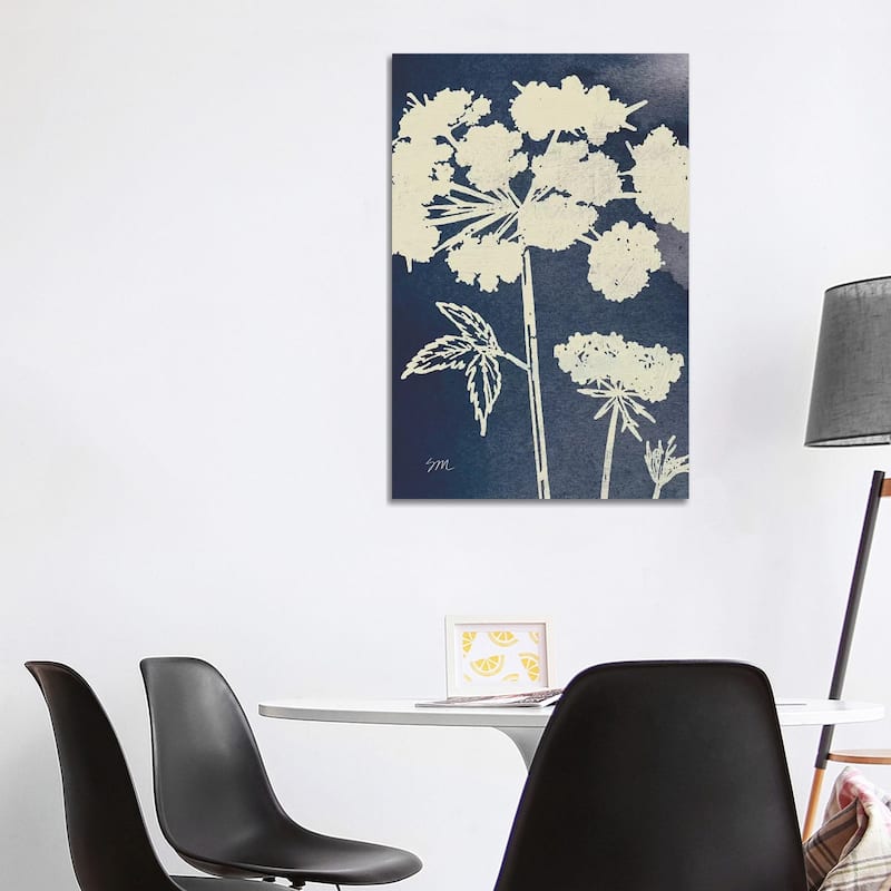 iCanvas "Dark Blue Sky Garden III" by Studio Mousseau Canvas Print - 40x26x1.5