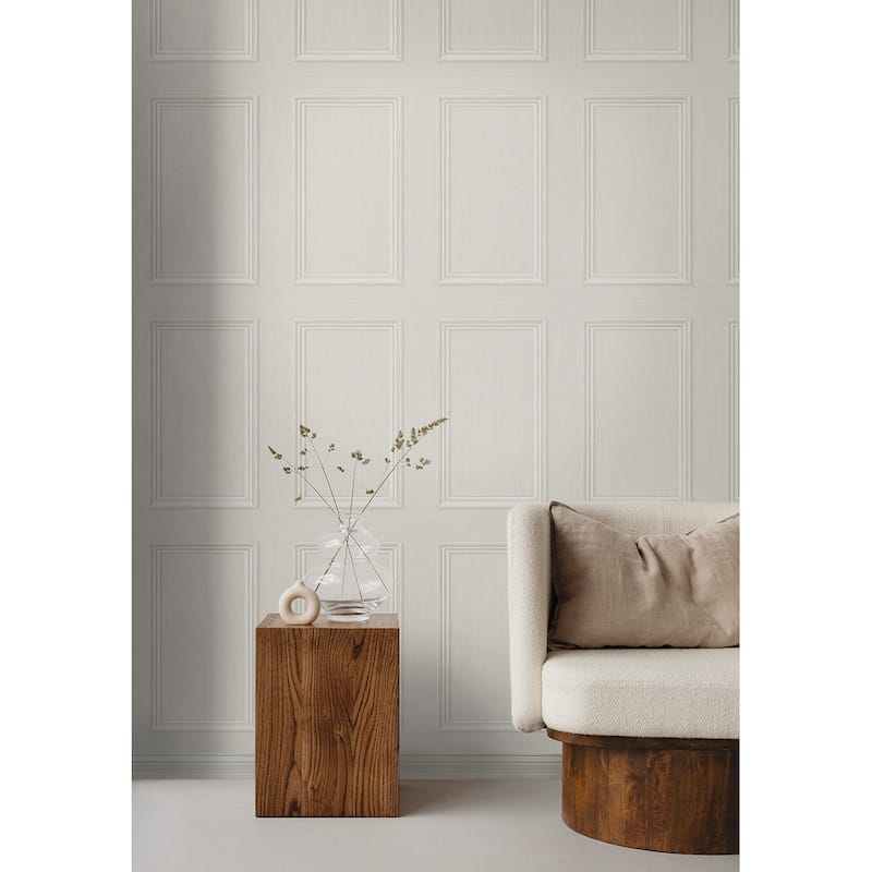 Stacy Garcia Home Faux Wood Panel Peel and Stick Wallpaper
