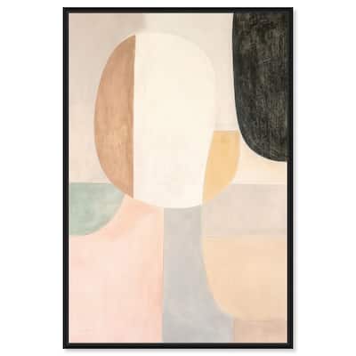 Soft Cubism I Canvas by Art Remedy