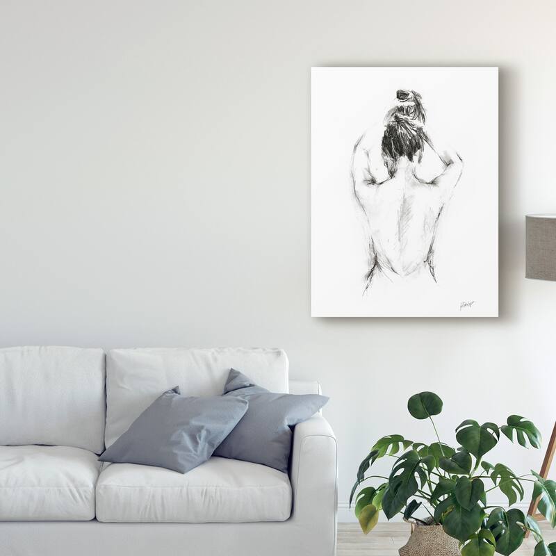 Ethan Harper 'Back Study I' Canvas Art
