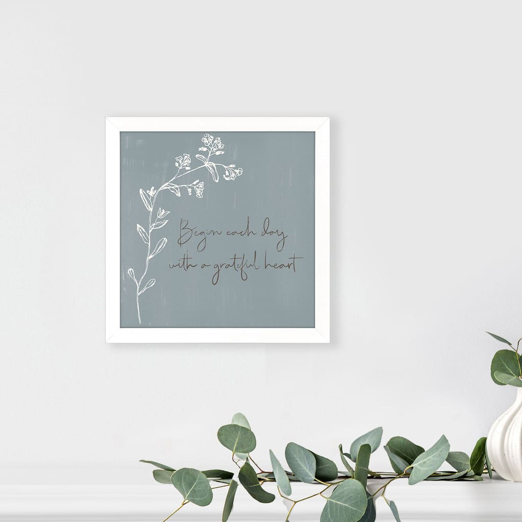 Paragon Grateful Heart Framed Art