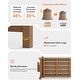 preview thumbnail 13 of 14, WINSOON All-Weather HIPS Outdoor Garden Bench, 56" Adirondack Outdoor Patio Bench