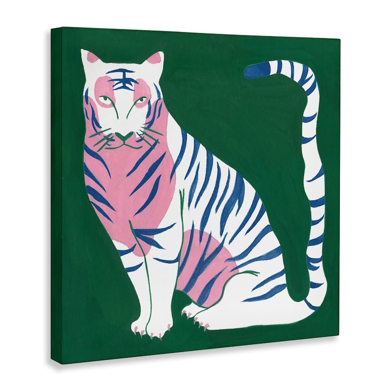 Stupell Fierce Modern Tiger Canvas Wall Art Design By Melissa Wang