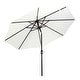 preview thumbnail 125 of 142, Holme 9-foot Steel Market Patio Umbrella with Tilt-and-Crank