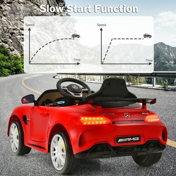 12V Licensed Mercedes Benz Kids Ride-On Car with Remote Control