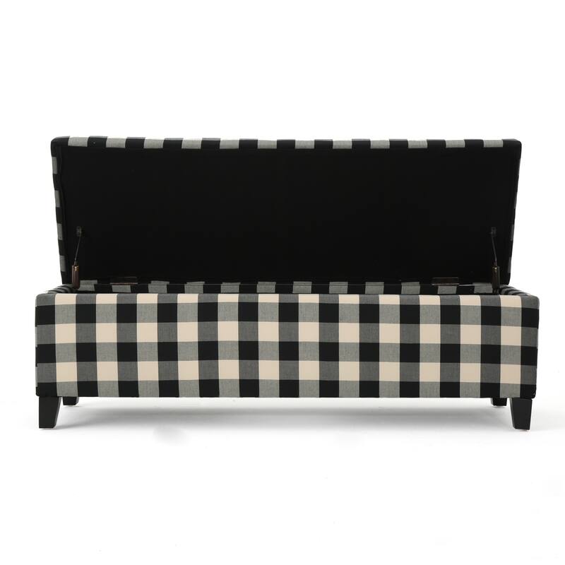 Stylish Decorative Bench with Wooden Frame, Makeup Bench, Upholstered Storage Bench with Flip Cover Hallway Bench