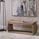 preview thumbnail 4 of 5, Uttermost Connor Reclaimed Wood Bench - 42"W x 17"H x 14"D