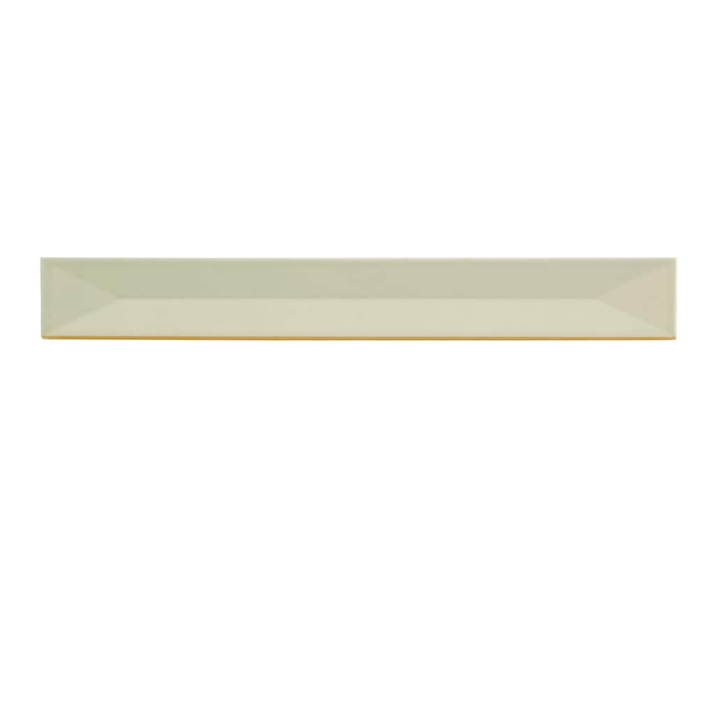 Apollo tile 2" x 16" Horizonte Glossy Soft Mint Green Ceramic Tile (10.76 sq ft/case) - 50 Pack