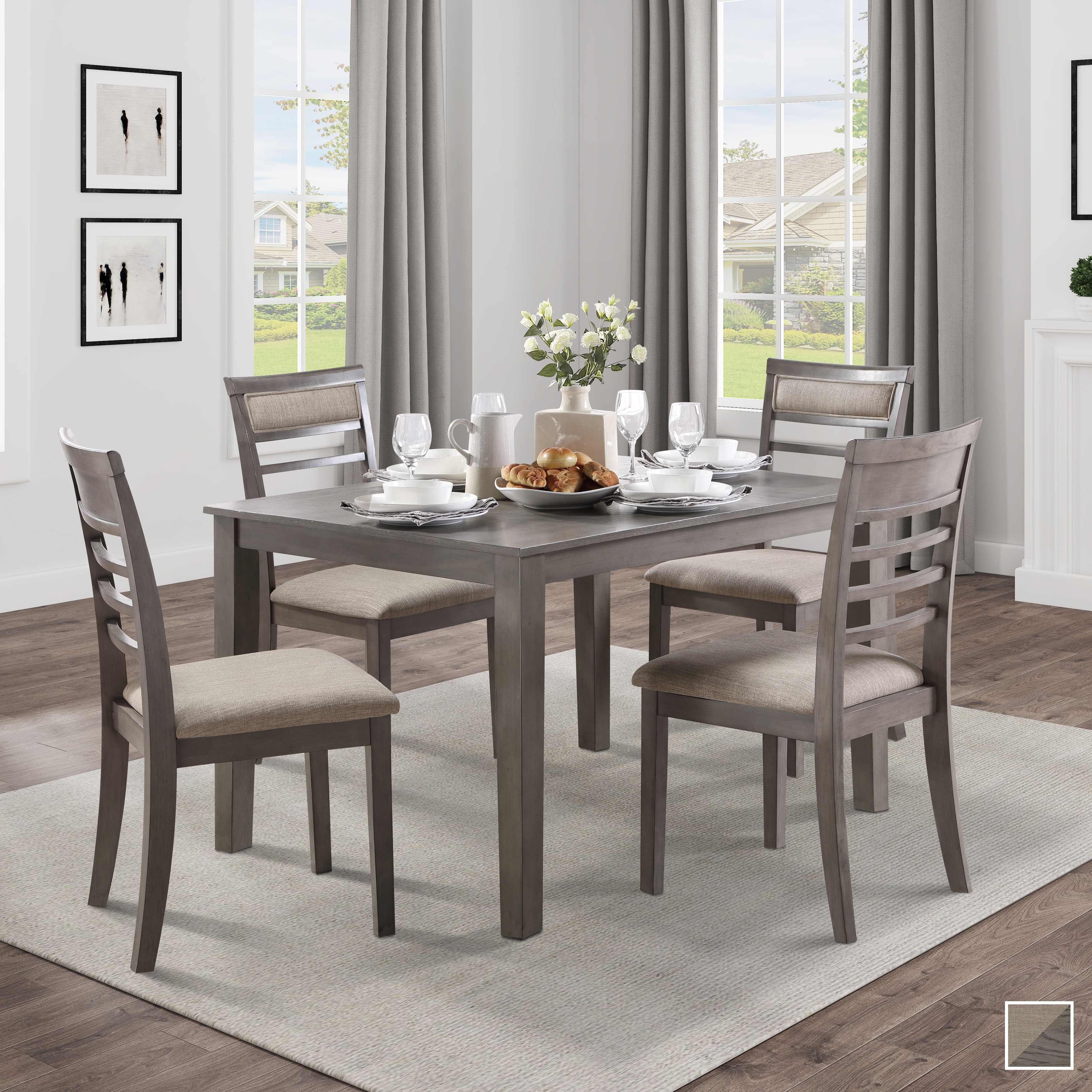 Fremont & Park Octavia 5-Piece Dining Set