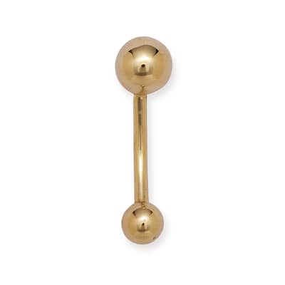 14k Gold 14-Gauge Body Jewelry Belly Ring