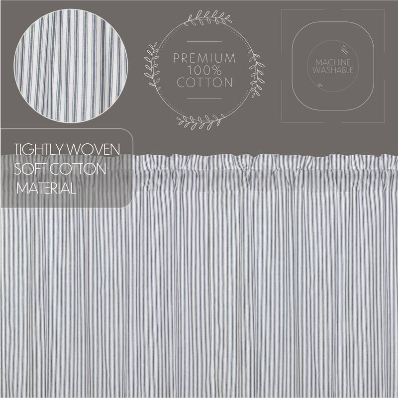 Sawyer Mill Ticking Stripe Valance