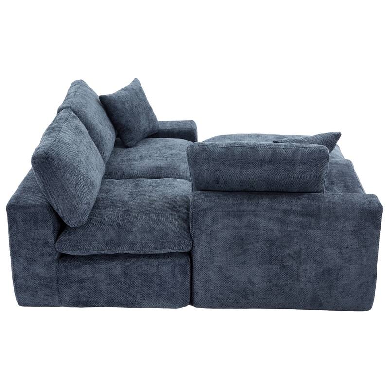 Cloud Sectional Sofa 107.9" Upholstered Sofa Couch