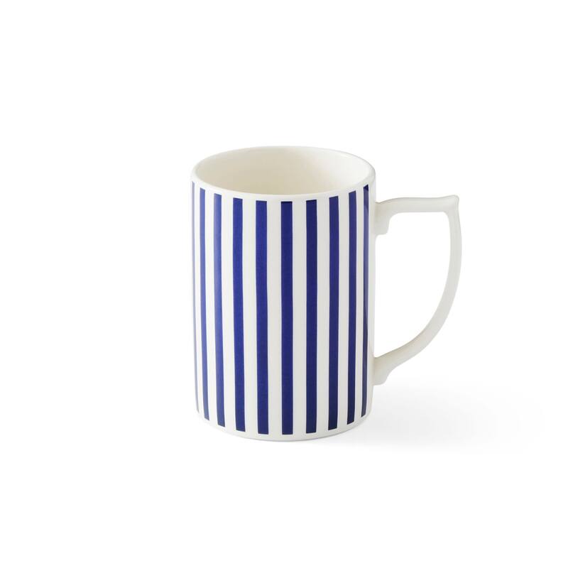 Spode Set of 4 Steccato Stripe Mugs - 12 oz