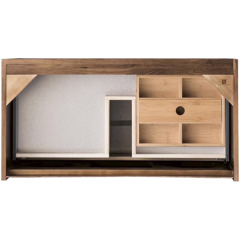 James Martin Vanities 805-V35.4-MB-CH Mantova 36" Single Basin Poplar