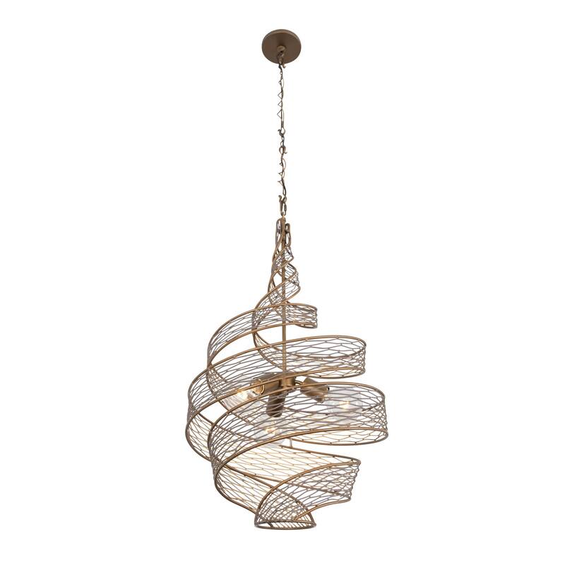 Varaluz Flow 3-Light Twist Pendant
